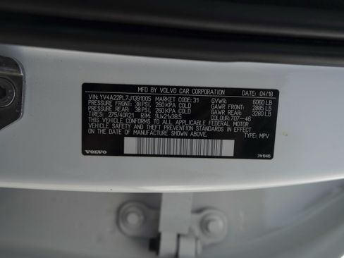 Used 2018 Volvo XC90 T6 Inscription w/ Luxury Package AWD/4WD image 46