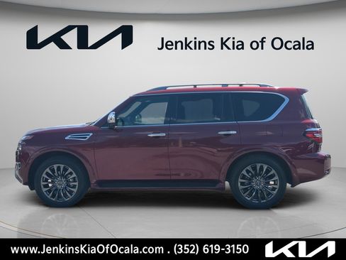 Used 2023 Nissan Armada Platinum w/ Captain's Chairs Package AWD/4WD image 7
