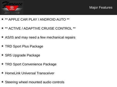 Used 2021 Toyota Tundra SR5 w/ TRD Sport Plus Package RWD image 13