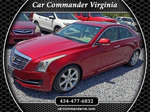 Used 2015 Cadillac ATS Luxury w/ Sun And Sound Package RWD image 1