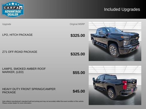 Used 2025 Chevrolet Silverado 2500 Custom w/ Custom Value Package AWD/4WD image 6