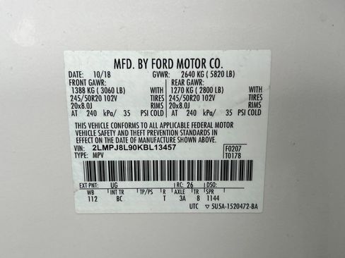 Used 2019 Lincoln Nautilus Reserve image 32