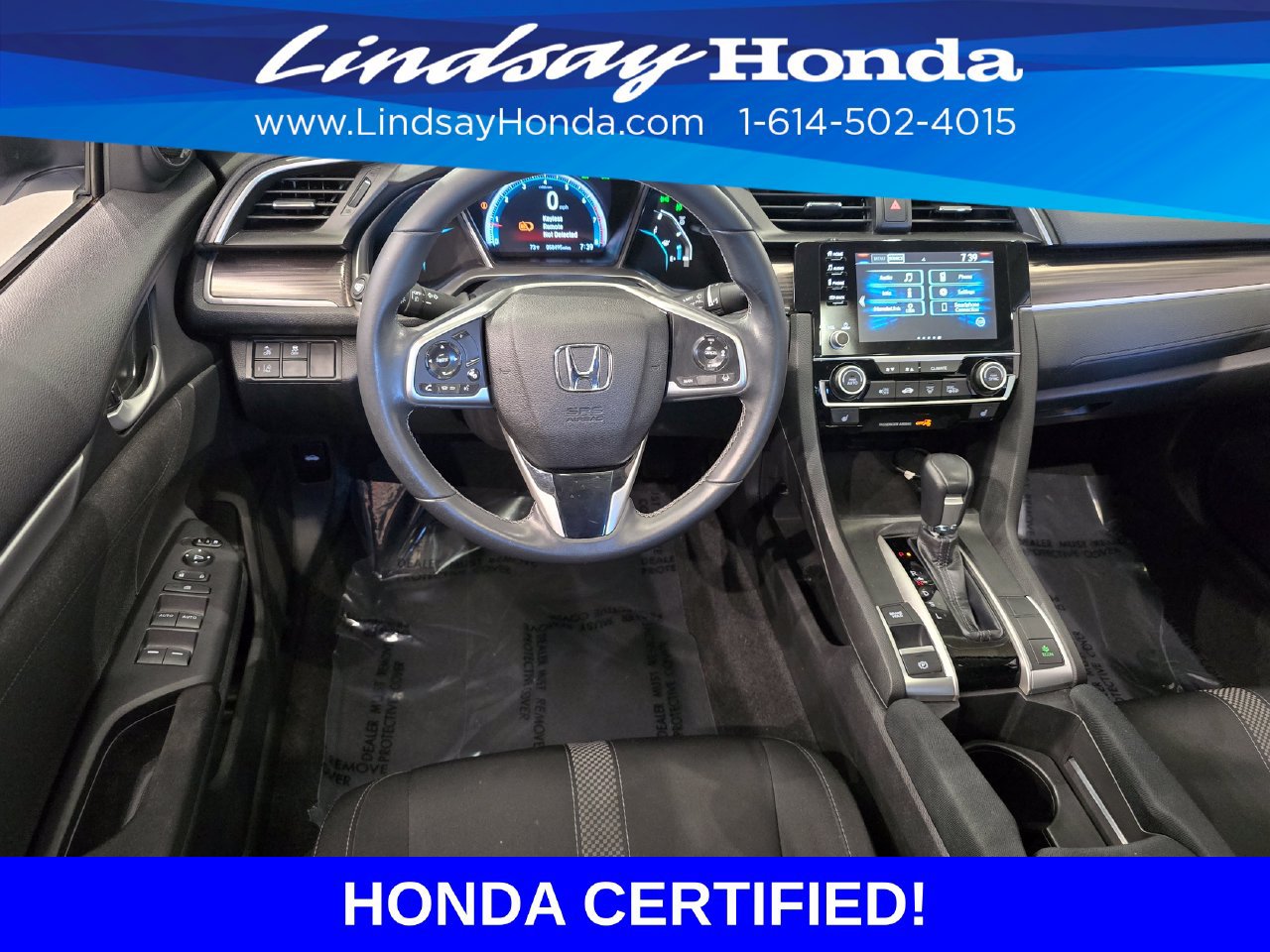 Certified 2021 Honda Civic EX image 13