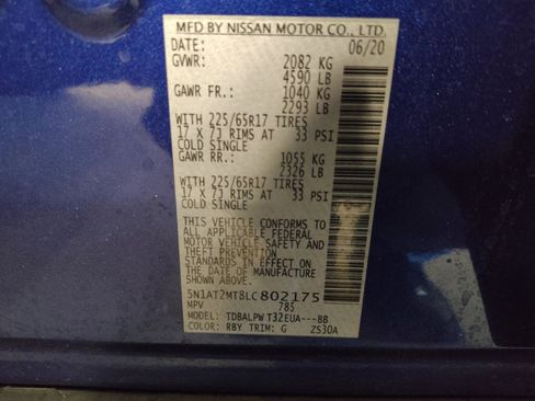 Used 2020 Nissan Rogue S FWD image 33