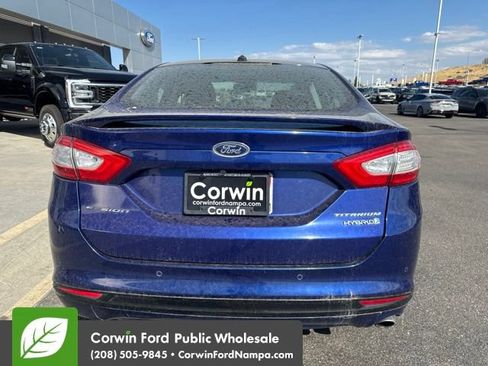 Used 2013 Ford Fusion Titanium w/ Titanium Driver Assist Pkg FWD image 5