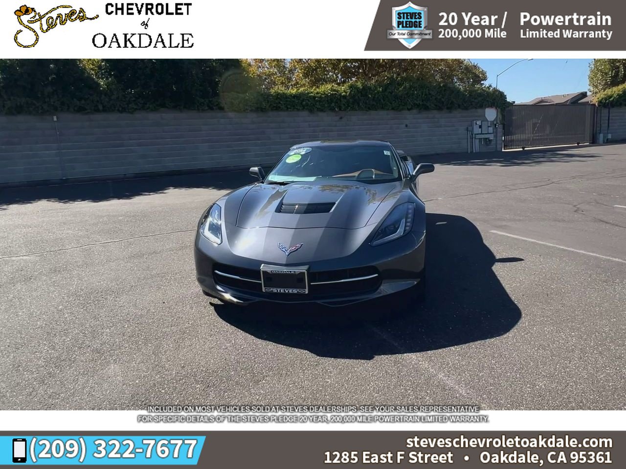 Certified 2014 Chevrolet Corvette Stingray Coupe w/ 3LT Preferred Equipment Group RWD image 4