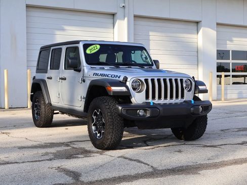 Used 2022 Jeep Wrangler Unlimited Rubicon 4xe w/ Cold Weather Group image 1