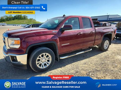 Used 2014 GMC Sierra 1500 SLE w/ SLE Value Package AWD/4WD image 1