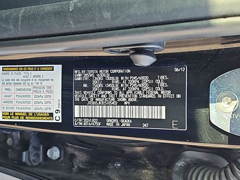 Used 2012 Toyota 4Runner Limited image 39