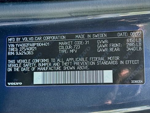 Used 2023 Volvo XC90 B6 Ultimate w/ Protection Package Premier AWD/4WD image 36