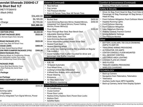 New 2026 Chevrolet Silverado 2500 LT w/ All Star Edition AWD/4WD image 3