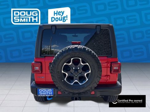 Certified 2023 Jeep Wrangler Unlimited Rubicon 4xe w/ Steel Bumper Group AWD/4WD image 6