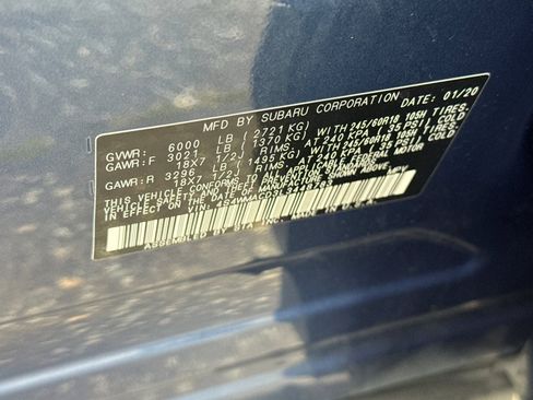 Used 2020 Subaru Ascent Premium w/ Convenience Package AWD/4WD image 32