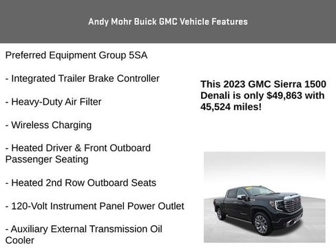 Used 2023 GMC Sierra 1500 Denali w/ Denali Reserve Package image 16