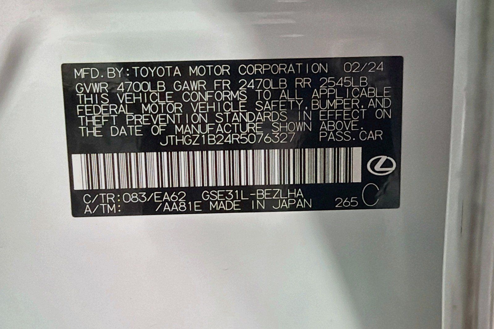 Used 2024 Lexus IS 350 F Sport w/ Accessory Package RWD image 25