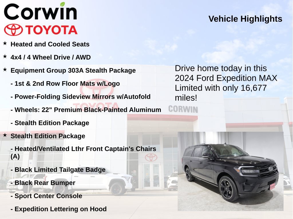 Used 2024 Ford Expedition Max Limited AWD/4WD image 7