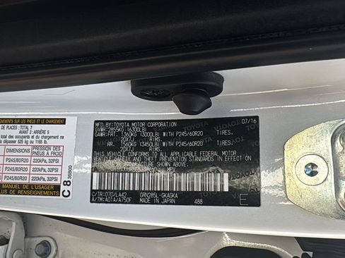 Used 2016 Toyota 4Runner Limited w/ Convenience Package AWD/4WD image 26