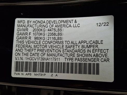 Used 2022 Honda Accord Sport image 27