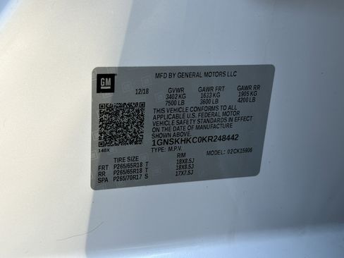 Used 2019 Chevrolet Suburban LT AWD/4WD image 36