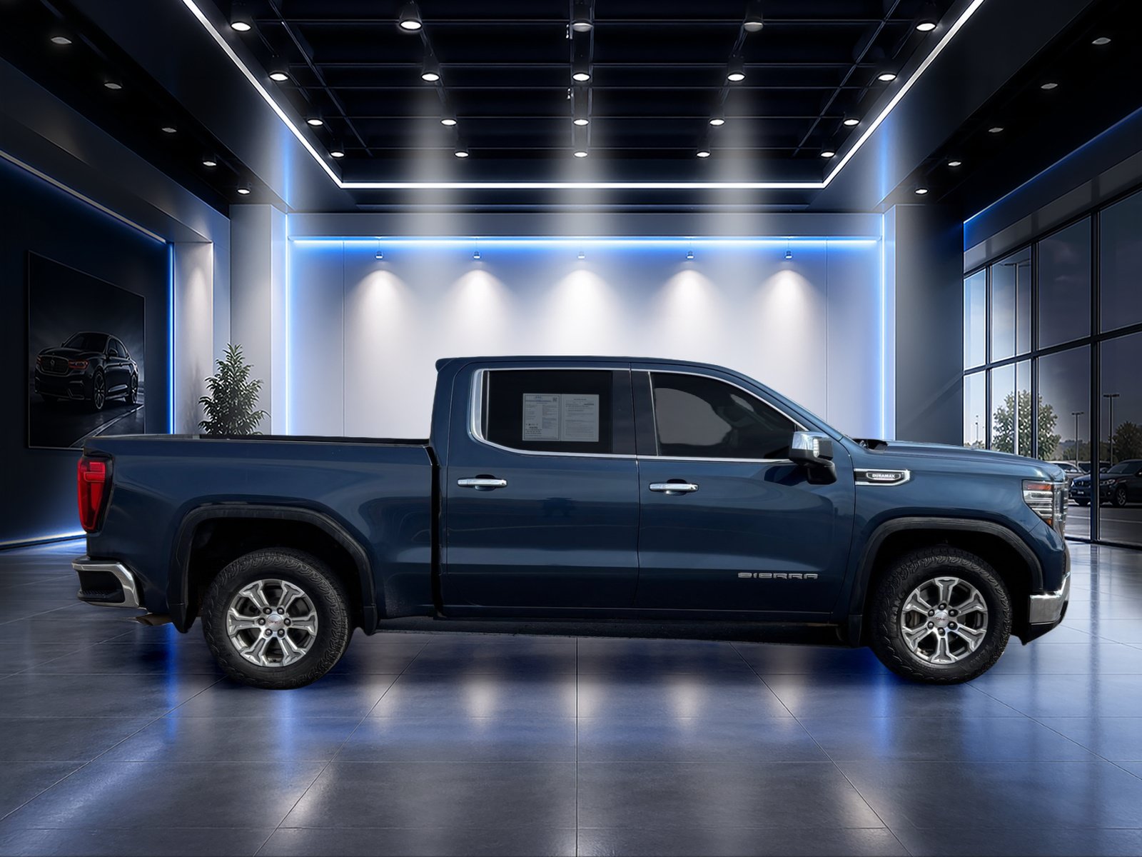 Used 2022 GMC Sierra 1500 SLT w/ SLT Convenience Package RWD image 3