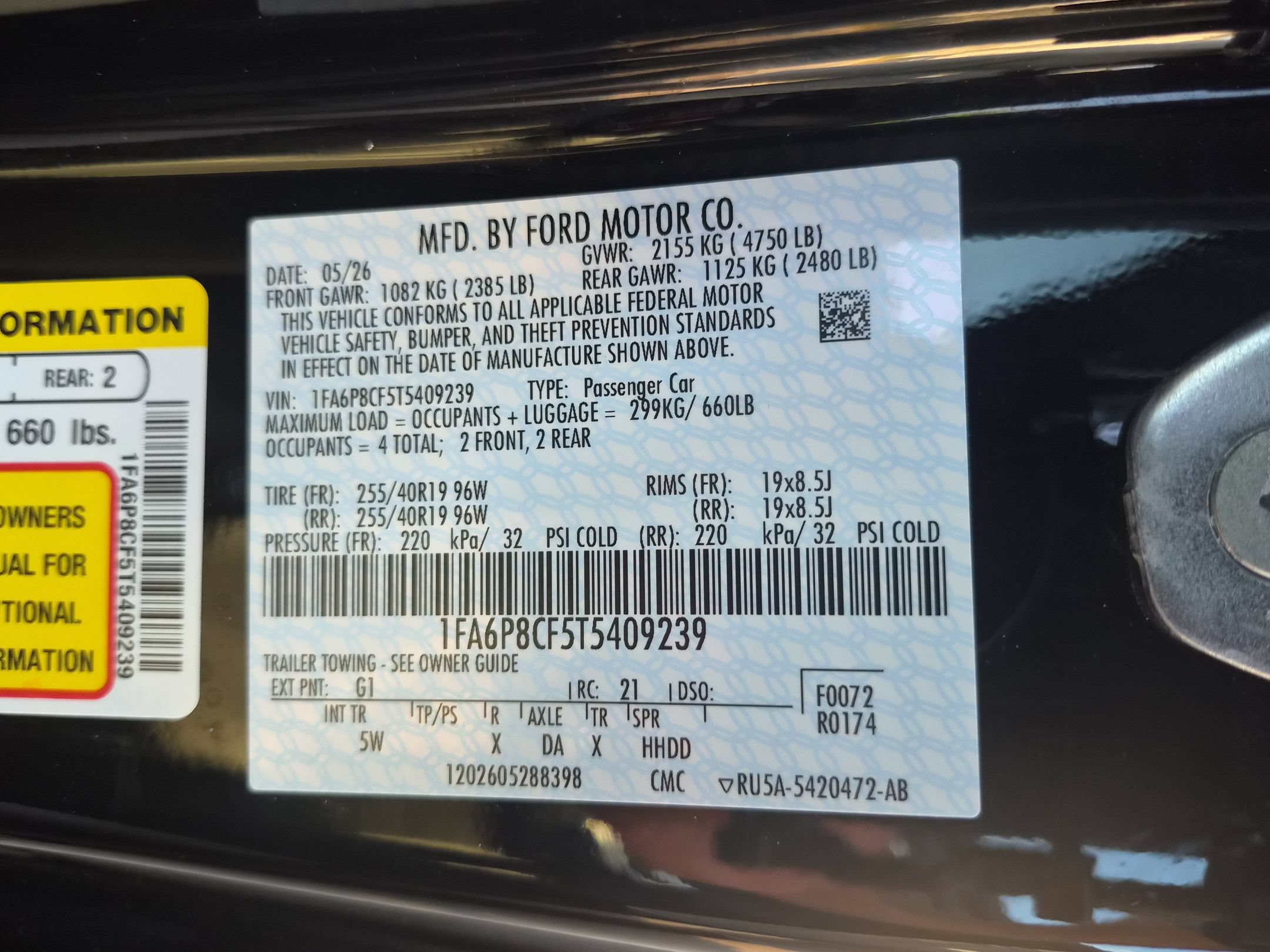 Certified 2026 Ford Mustang GT Premium RWD image 36
