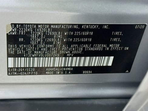 Used 2020 Toyota RAV4 XSE w/ All Weather Liner Package image 35