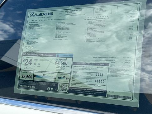 New 2026 Lexus NX 350 AWD w/ Premium Package image 29