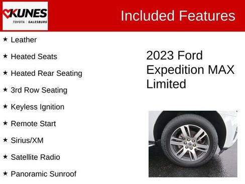 Used 2023 Ford Expedition Max Limited image 2
