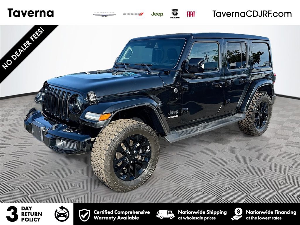 Certified 2022 Jeep Wrangler Unlimited Sahara AWD/4WD image 1