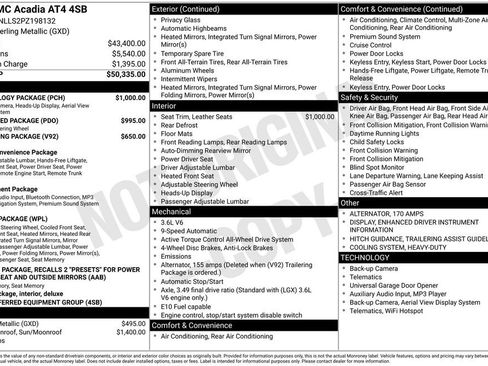 Used 2023 GMC Acadia AT4 w/ Technology Package image 7