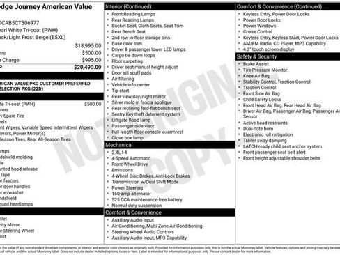 Used 2012 Dodge Journey American Value Package FWD image 18
