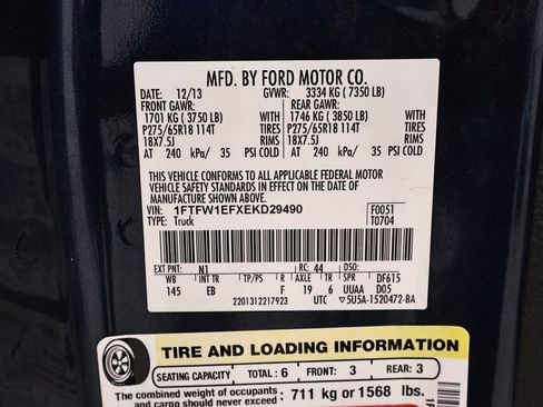 Used 2014 Ford F150 Lariat image 41