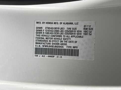 Used 2018 Honda Odyssey Elite image 41