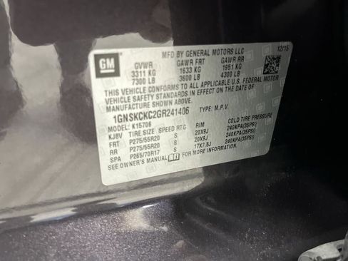 Used 2016 Chevrolet Tahoe LTZ AWD/4WD image 44