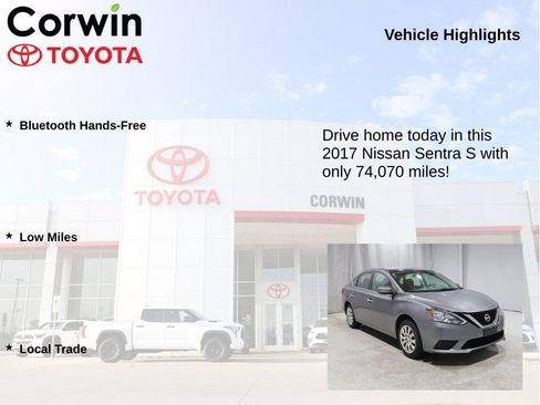 Used 2017 Nissan Sentra S FWD image 6