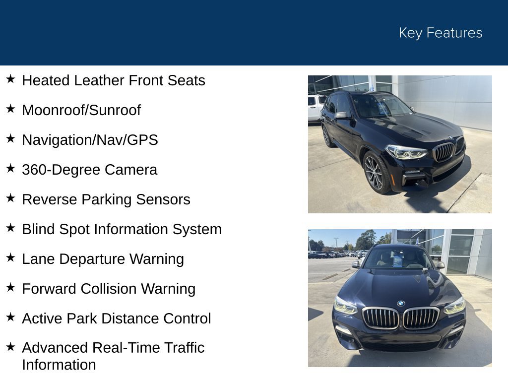 Used 2019 BMW X3 M40i w/ Premium Package AWD/4WD image 38