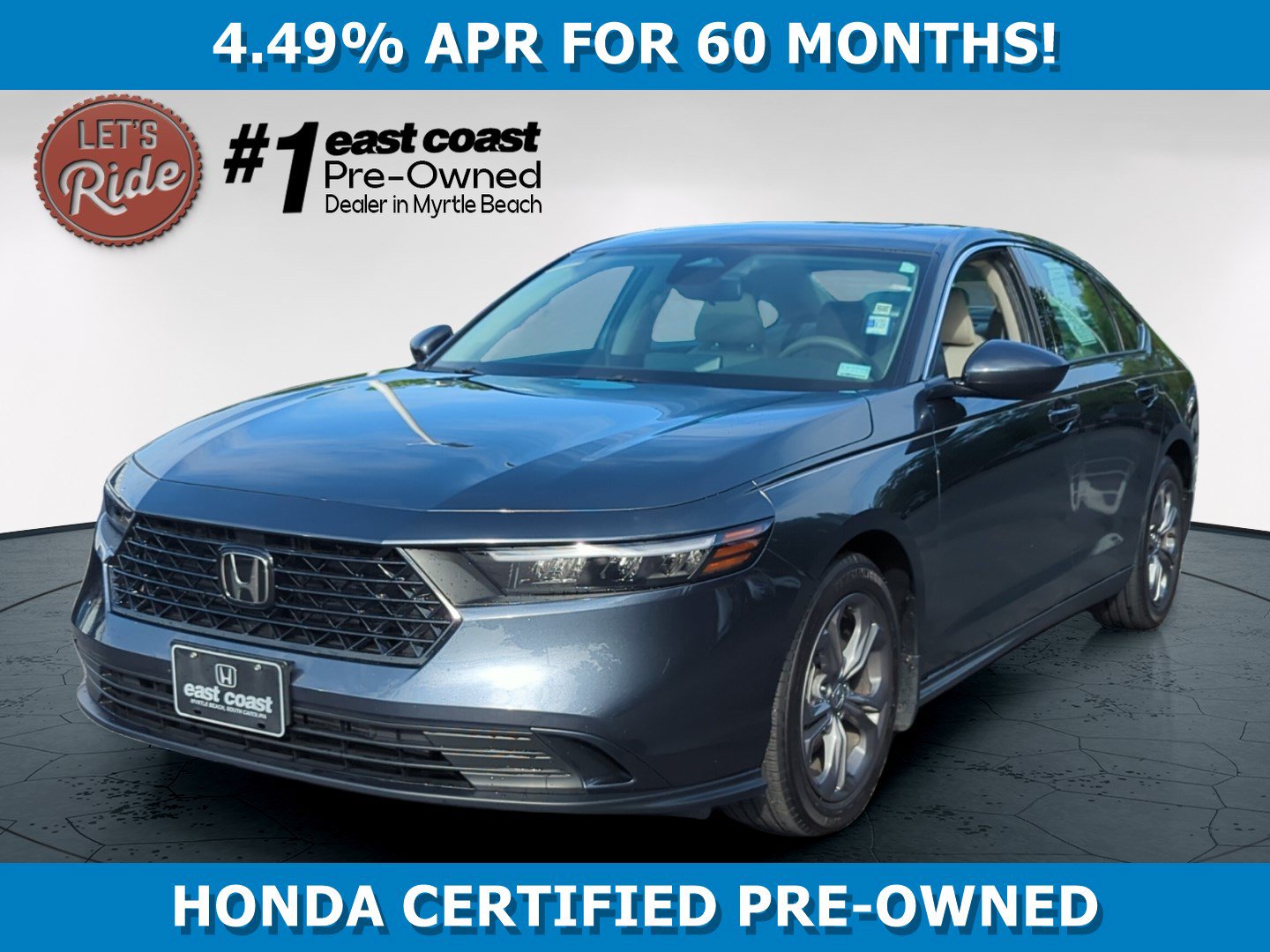Certified 2024 Honda Accord EX image 1