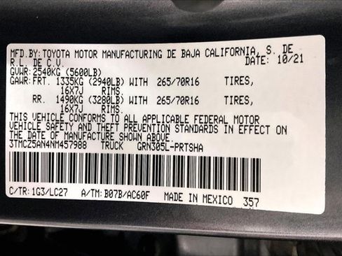 Certified 2022 Toyota Tacoma TRD Off-Road image 45