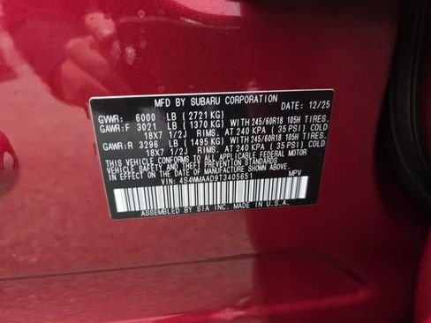 New 2026 Subaru Ascent Premium image 17