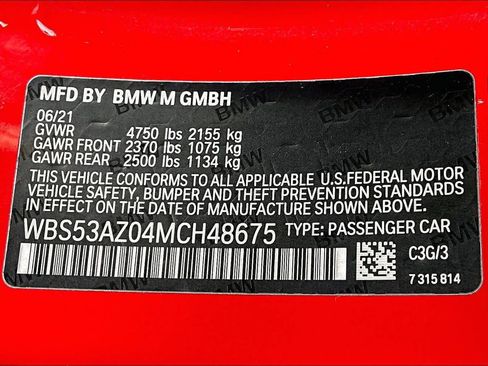 Used 2021 BMW M4 Coupe w/ M Driver's Package image 31