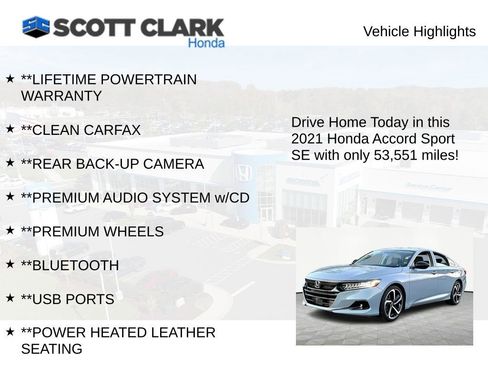 Used 2021 Honda Accord Sport Special Edition image 11