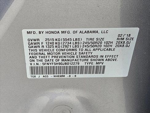 Used 2018 Honda Pilot Touring image 22