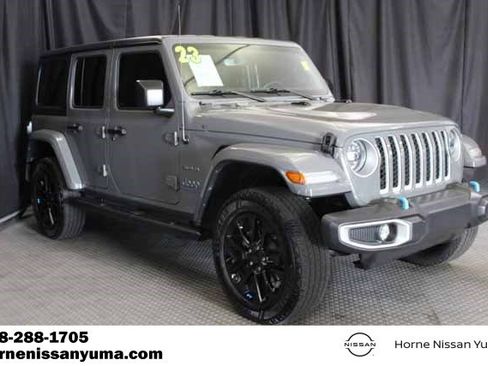 Used 2023 Jeep Wrangler Unlimited Sahara w/ Cold Weather Group AWD/4WD image 1