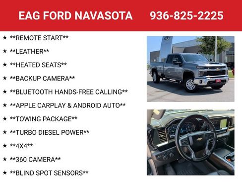 Used 2024 Chevrolet Silverado 2500 LT w/ Texas Edition AWD/4WD image 4