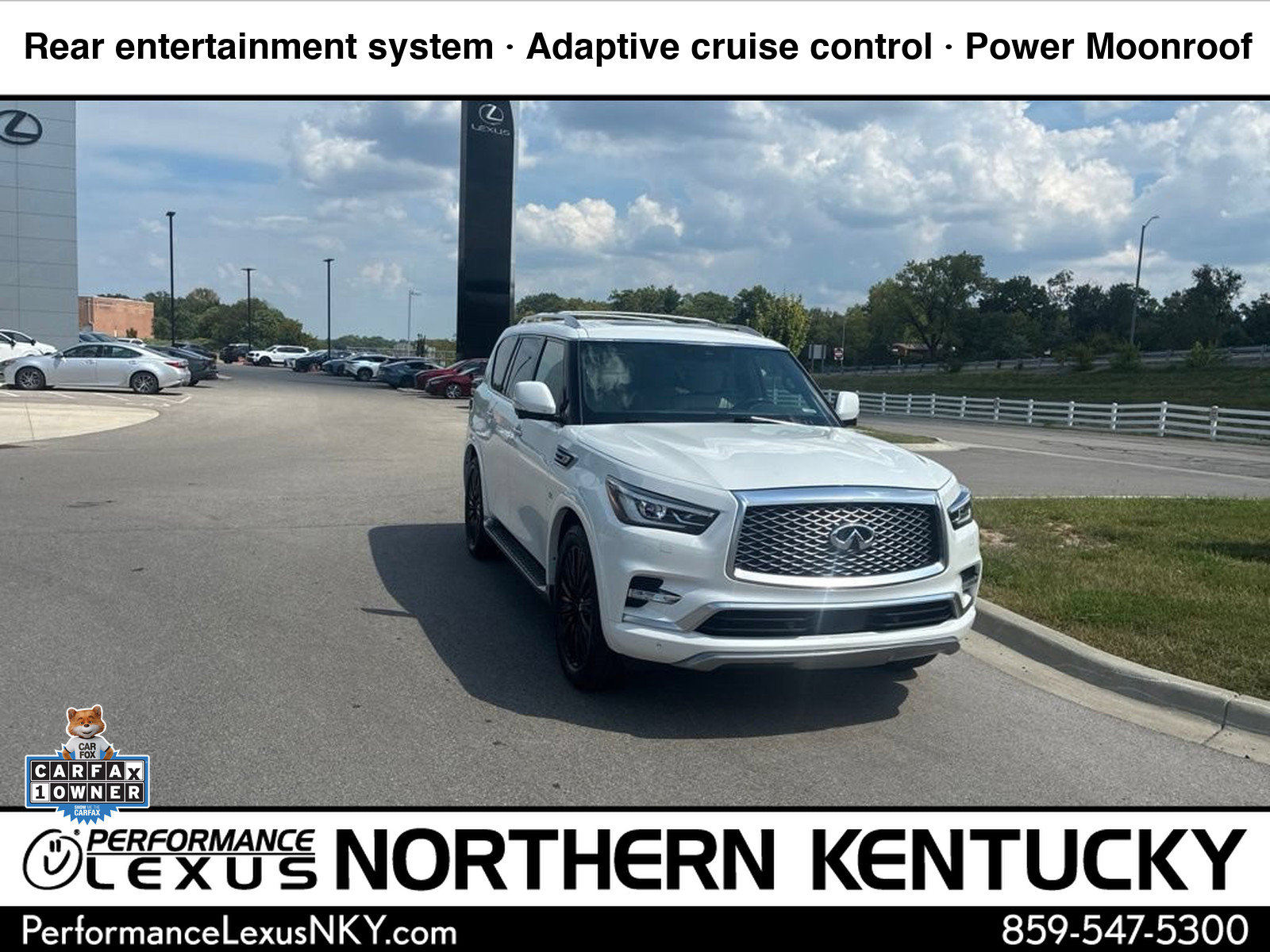 Used 2020 INFINITI QX80 Limited AWD/4WD image 1