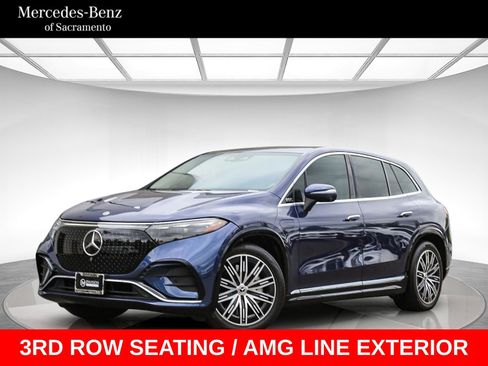 Used 2023 Mercedes-Benz EQS 450+ 4MATIC SUV w/ AMG Line Exterior Package image 1