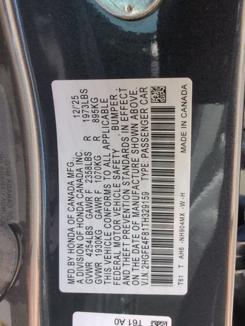 Used 2026 Honda Civic Sport image 18