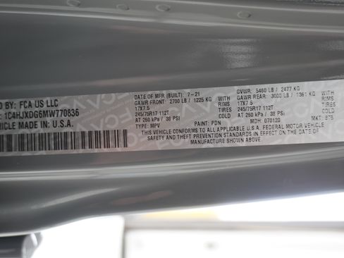 Used 2021 Jeep Wrangler Unlimited Sport AWD/4WD image 33