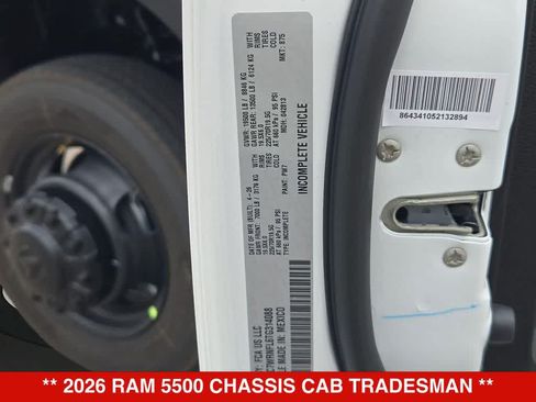 New 2026 RAM 5500 Tradesman AWD/4WD image 31