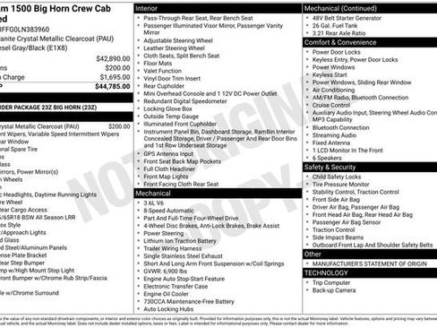 Used 2020 RAM 1500 Big Horn image 6